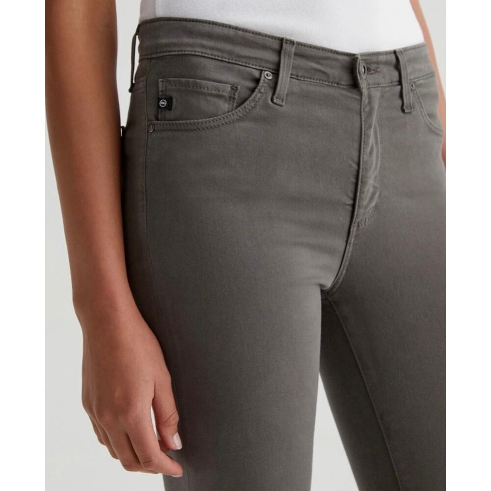 AG Adriano Goldschmeid Prime Mid Rise Cigarette Skinny Jeans Size 29 Gray - Picture 2 of 10